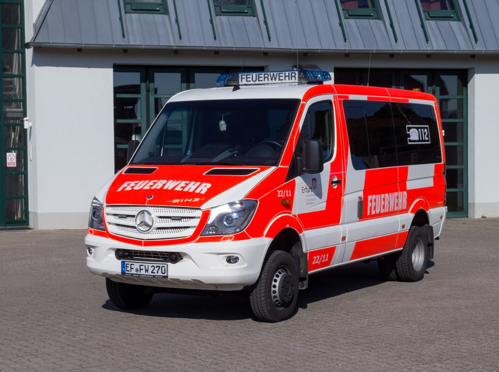 ELW von vorn links ELW von vorn links
