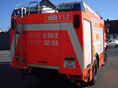 TLF Heckansicht TLF Heckansicht